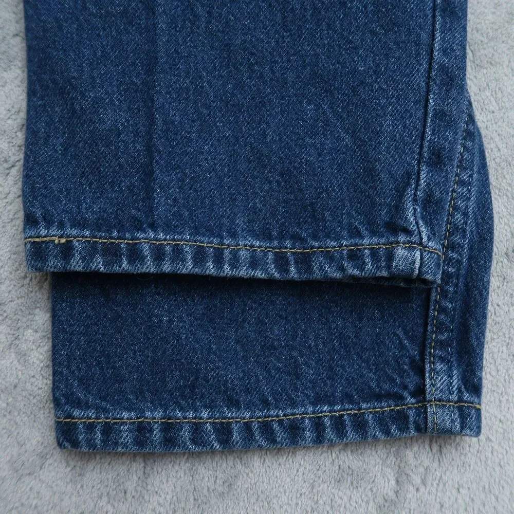 Levi's Signature Jeans Women's 14 Short Blue High-Rise Relaxed Fit 28